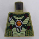 LEGO Crocodile Warrior Minifigure Torso ohne Arme (973)