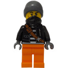 LEGO Criminal con Beanie Sombrero Minifigura