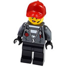 LEGO Escroc avec Queue de cheval Cheveux avec Rouge Chapeau Minifigurine