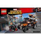 LEGO Crossbones' Hazard Heist 76050 Instrukce