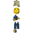LEGO Crown King without Cape Minifigure