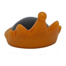 LEGO Crown with 5 Points with Black Hair (3305 / 102044)