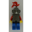 LEGO Crusader Ridder Dark Grey Helm Plaat Pantser Minifiguur