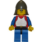 LEGO Crusader Soldaat met Plaat Pantser en Neck Protector Helm Minifiguur