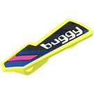 LEGO Gebogen Paneel 22 Links met ‘buggy’ Sticker