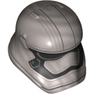 LEGO Curved Stormtrooper Helmet with Captain Phasma with Rounded Mouth (23917)