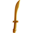 LEGO Curved Sword with Hilt with Bar End (25111)