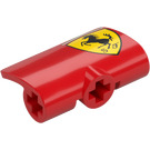 LEGO Curvel Panel 2 x 3 med Ferrari Vänster (71682 / 78701)