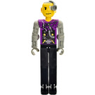 LEGO Cyber Person with Purple Torso Technic Figure