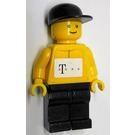 LEGO Cyclist with Yellow Top and Telekom sticker on front and back Minifigure