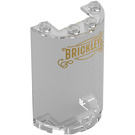 LEGO Cylinder 2 x 4 x 5 Half with 'BRICKLEYS' (35312 / 114858)