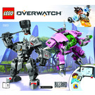 LEGO D.Va & Reinhardt 75973 Instructions