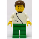 LEGO Dacta Minifigure mit zippered Torso und brown Haar