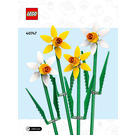 LEGO Daffodils Set 40747 Instructions