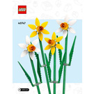 LEGO Daffodils 40747 Istruzioni