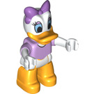 LEGO Daisy Duck mit Lavender Bow und oben Duplo Abbildung