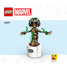 LEGO Dancing Groot 76297 Instruktioner