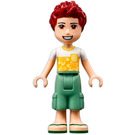 LEGO Daniel met Geel Bloem Top Minifiguur