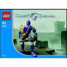 LEGO Danju Set (USA, 3 Cards) 8782-1 Instructions