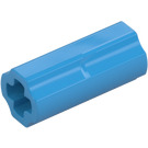 LEGO Dark Azure Axle Connector (Smooth with 'x' Hole) (59443)