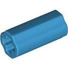 LEGO Dark Azure Axle Connector (Smooth with 'x' Hole) (59443)