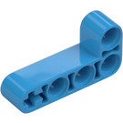 LEGO Dark Azure Beam 2 x 4 Bent 90 Degrees, 2 and 4 holes (32140 / 42137)