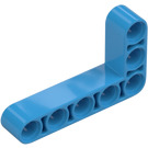 LEGO Dark Azure Balken 3 x 5 Gebogen 90 Grad, 3 und 5 Löcher (32526 / 43886)