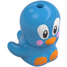LEGO Dark Azure Bird with Open Wings with Bright Pink Cheeks (3918 / 104214)