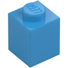 LEGO Azur Foncé Brique 1 x 1 (3005 / 30071)