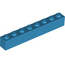 LEGO Donker Azuurblauw Steen 1 x 8 (3008)
