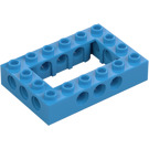 LEGO Mörk Azure Kloss 4 x 6 med Open Centrum 2 x 4 (32531 / 40344)