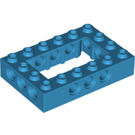 LEGO Donker Azuurblauw Steen 4 x 6 met Open Midden 2 x 4 (32531 / 40344)