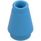 LEGO Dark Azure Cone 1 x 1 with Top Groove (28701 / 59900)