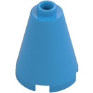 LEGO Dark Azure Cone 2 x 2 x 2 (Open Stud) (3942 / 14918)