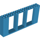 LEGO Donker Azuurblauw Deur Kader 2 x 16 x 6 (35103)