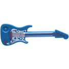 LEGO Donker azuurblauw Electric Guitar met Sterren (11640 / 29585)