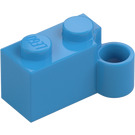 LEGO Dark Azure Hinge Brick 1 x 4 Base (3831)