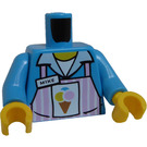 LEGO Donker azuurblauw IJsje Mike Minifiguur Torso (973 / 76382)