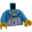 LEGO Donker Azuurblauw Ijsje Mike Minifig Torso (973 / 76382)