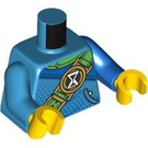 LEGO Donker Azuurblauw Mateo Torso (973 / 76382)