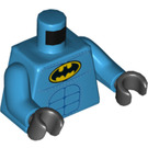 LEGO Donker azuurblauw Nightwing met Vleugels en Cape Minifiguur Torso (973 / 76382)