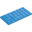 LEGO Donker azuurblauw Plaat 4 x 8 (3035)