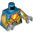 LEGO Donker Azuurblauw Queen Halbert Minifig Torso (973 / 76382)