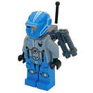 LEGO Dark Azure Roboter Sidekick mit Jet Pack Minifigur