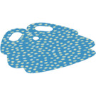 LEGO Donker azuurblauw Rok met Gold Dots Patroon (21008 / 28591)