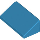 LEGO Donker Azuurblauw Helling 1 x 2 (31°) (85984)