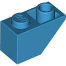 LEGO Donker Azuurblauw Helling 1 x 2 (45°) Omgekeerd (3665)