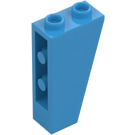 LEGO Donker azuurblauw Helling 1 x 2 x 3 (75°) Omgekeerd (2449)