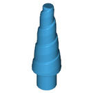 LEGO Donker Azuurblauw Unicorn Hoorn met Spiral (34078 / 89522)