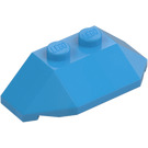 LEGO Dark Azure Wedge 2 x 4 Triple (47759)